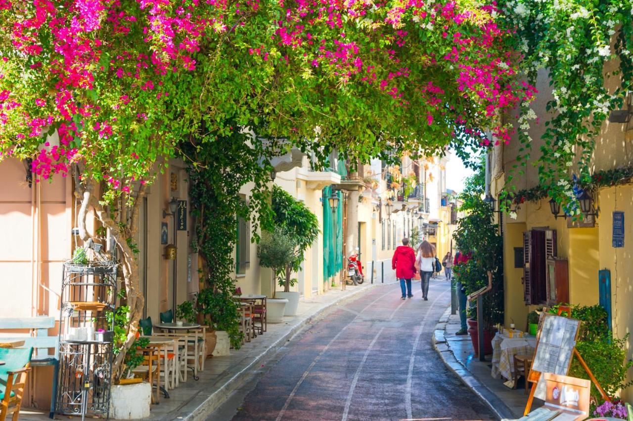 Athens Downtown Boho Apartment 1 Min From Metro Eksteriør billede